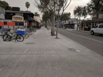 Isla Vista is full of ash. Most of the Restaurants are open but the town itself is empty.